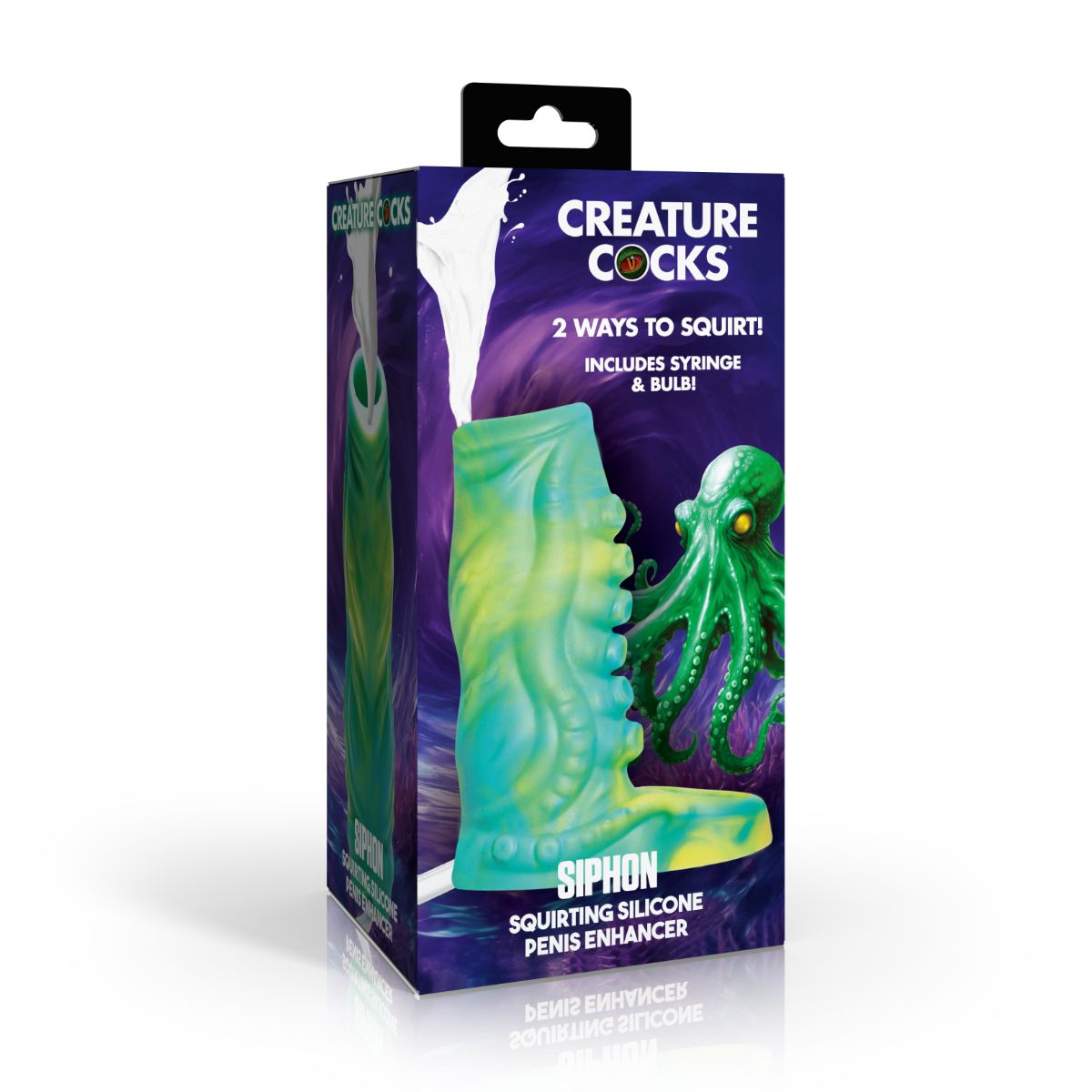 Creature Cocks - Tentacle Squirting Penis Vergroter - 12 cm foto 9