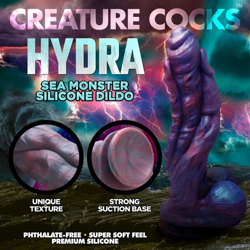 Creature Cocks - Hydra Zee Monster Siliconen Dildo foto 10