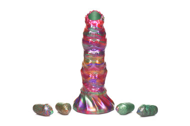 Ovipositor-Dildo mit Eiern - AMORELIE Ovipositor-Dildo mit Eiern - AMORELIE