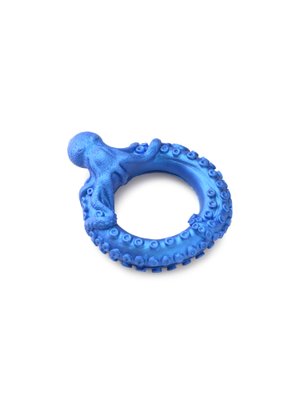 XR Brands - Poseidon's Octo-Ring Siliconen Penisring - Blauw