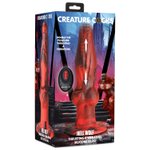 XR Brands - Hel-Wolf Stuwende & Vibrerende Dildo met Afstandsbediening - Ro