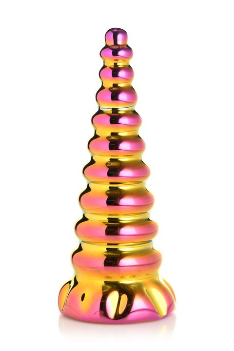 Creature Cocks - Twilight Regenbogen Glas Dildo - Beate Uhse