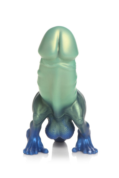 XR Brands - Jurassic Cock Dinosaur Dildo - Green & Blue - EasyToys XR Brands - Jurassic Cock Dinosaur Dildo - Green & Blue - EasyToys