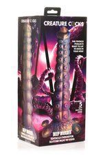 Creature Cocks - Deep Invader Tentacle Ovipositor Siliconen Dildo met Eitje
