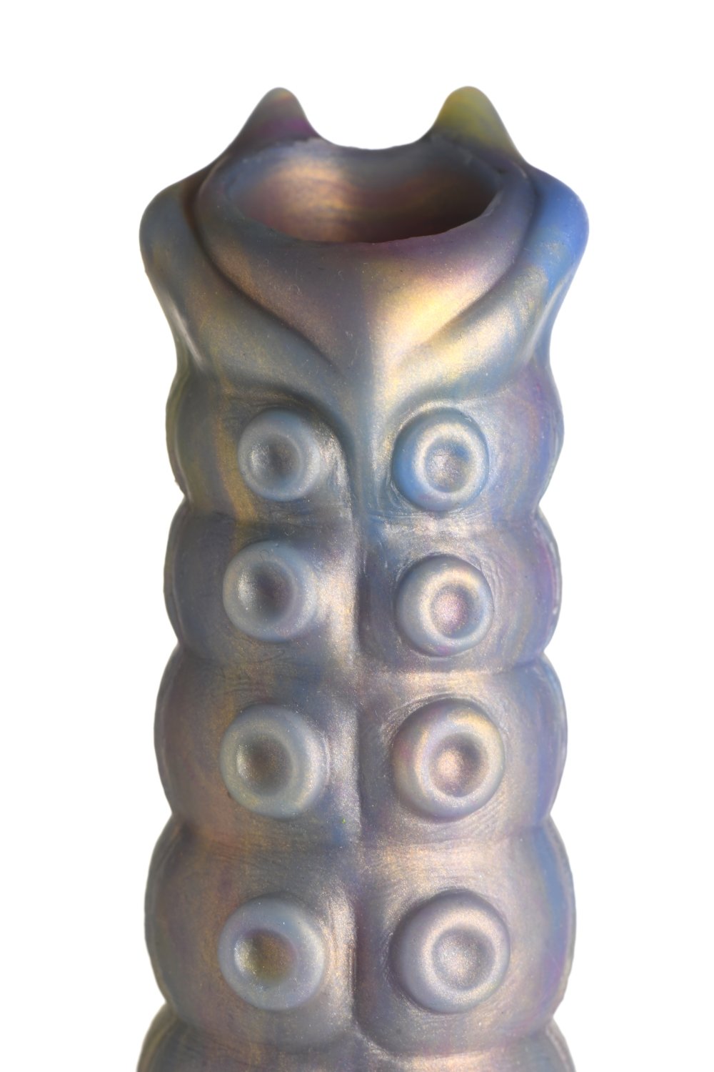 Creature Cocks - Deep Invader Tentacle Ovipositor Siliconen Dildo met Eitje