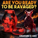 XR Brands - Hell Hound Ballstretcher - Rood