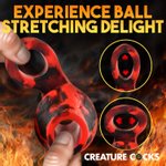 XR Brands - Hell Hound Ballstretcher - Rood