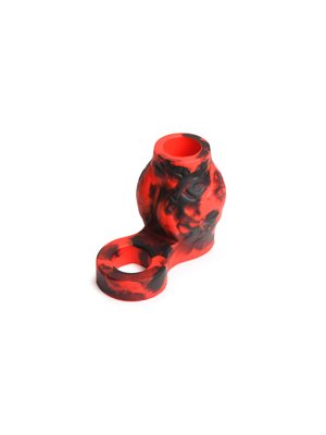 Creature Cocks - Hell Hound Ballstretcher - Rood