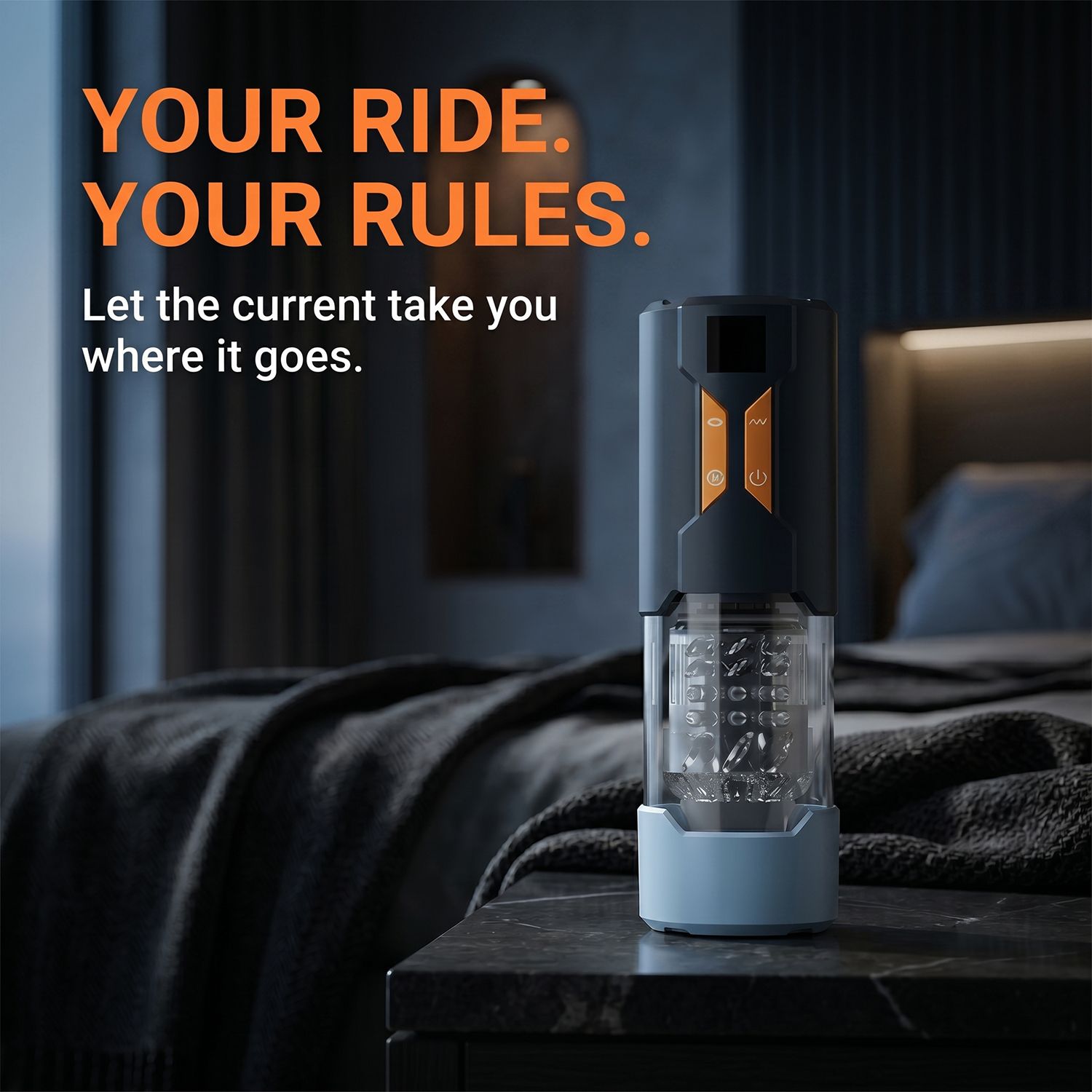 CRUIZR - CM09 3-in-1 Masturbator met LCD-display foto 4