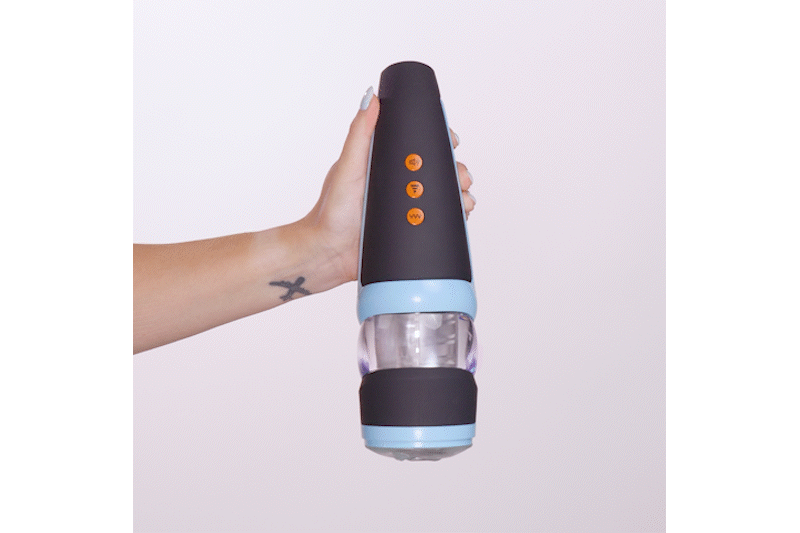 CRUIZR - CP02 Draaiende En Vibrerende Automatische Masturbator Met Adapter