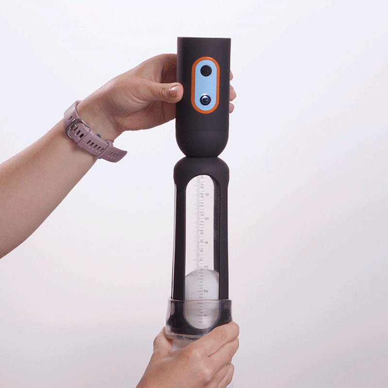CRUIZR - CS08 Automatische Penispomp Met Zuig Functie foto 2