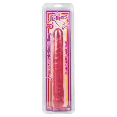 doppeldildo pink DOUBLE TROUBLE DOUBLE DILDO CRUSHIOUS PINK main image 1