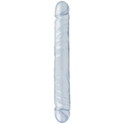 Crystal Jellies - 30.4 cm Jr. Dildo doble