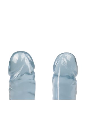 Crystal Jellies Dubbel Dildo - Transparant