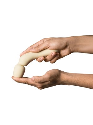 Dame – Min Mini Wand Vibrator – Butter