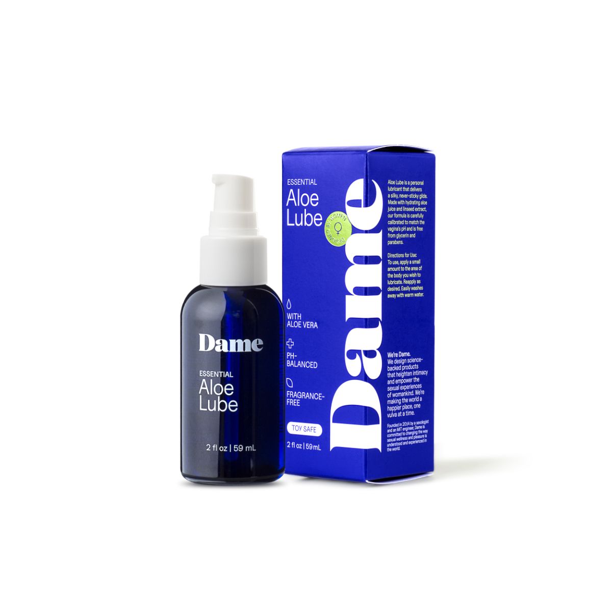 Dame - Aloe Lube Glijmiddel - 60 ml