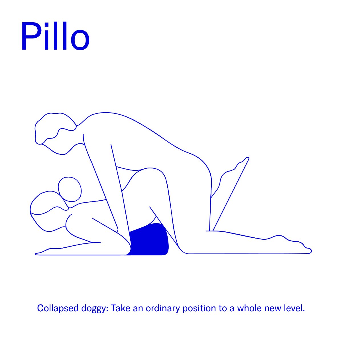 Dame - Pillo Sex Kussen - Indigo