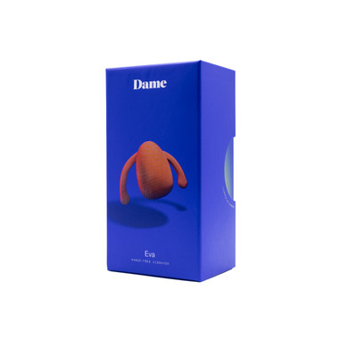 Dame - Eva LL Couples Vibrator - Papaya - EasyToys Dame - Eva LL Couples Vibrator - Papaya - EasyToys
