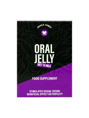 Devils Candy Oral Jelly - Lustopwekker Voor Man En Vrouw - 5 sachets