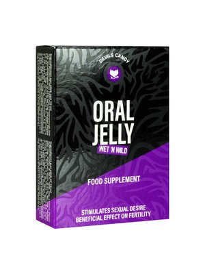 Devils Candy Oral Jelly - Lustopwekker Voor Man En Vrouw - 5 sachets