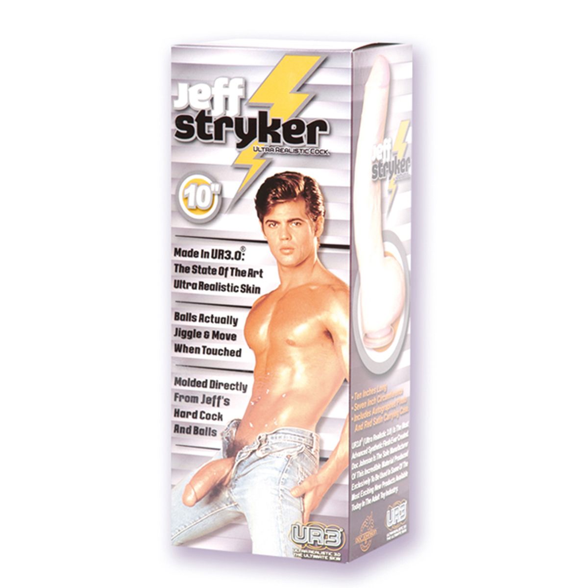 Jeff Stryker Ultra Realistische Dildo Met Balzak - 25.5 cm - Afbeelding 2