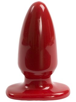 Buttplug Groß in Rot