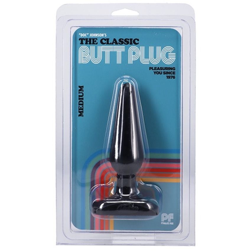 Doc Johnson - De Klassieke Buttplug - Medium foto 3