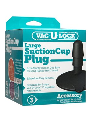 Doc Johnson - VacULock Groot - Zwart
