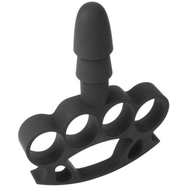 Doc Johnson - VacULock Knuckle Up - Black - EasyToys Doc Johnson - VacULock Knuckle Up - Black - EasyToys