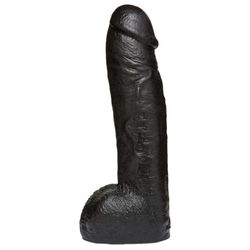 Doc Johnson - VacULock CodeBlack Realistyczny Dildo - Czarny