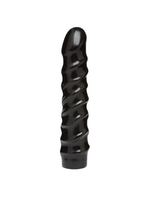 Doc Johnson - VacULock CodeBlack Raging HardOns Dildo 20,3 cm - Zwart