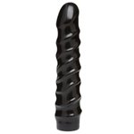 Doc Johnson - VacULock CodeBlack Raging HardOns Dildo 20,3 cm - Zwart