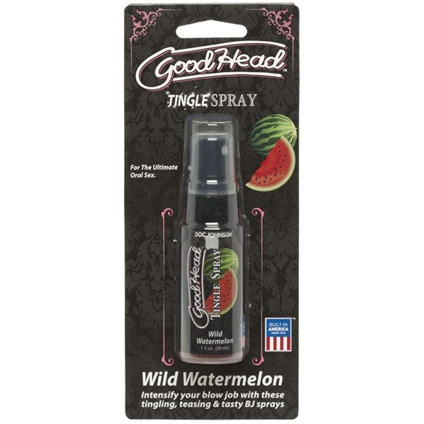 Doc Johnson - GoodHead Tingle Spray - Watermeloen - 29 ml foto 2
