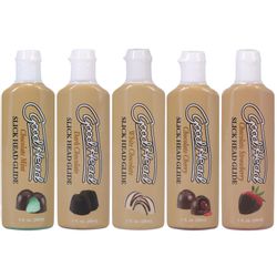 Doc Johnson - GoodHead Slick Head Glide Czekolada Zestaw - 5 sztuk 30 ml