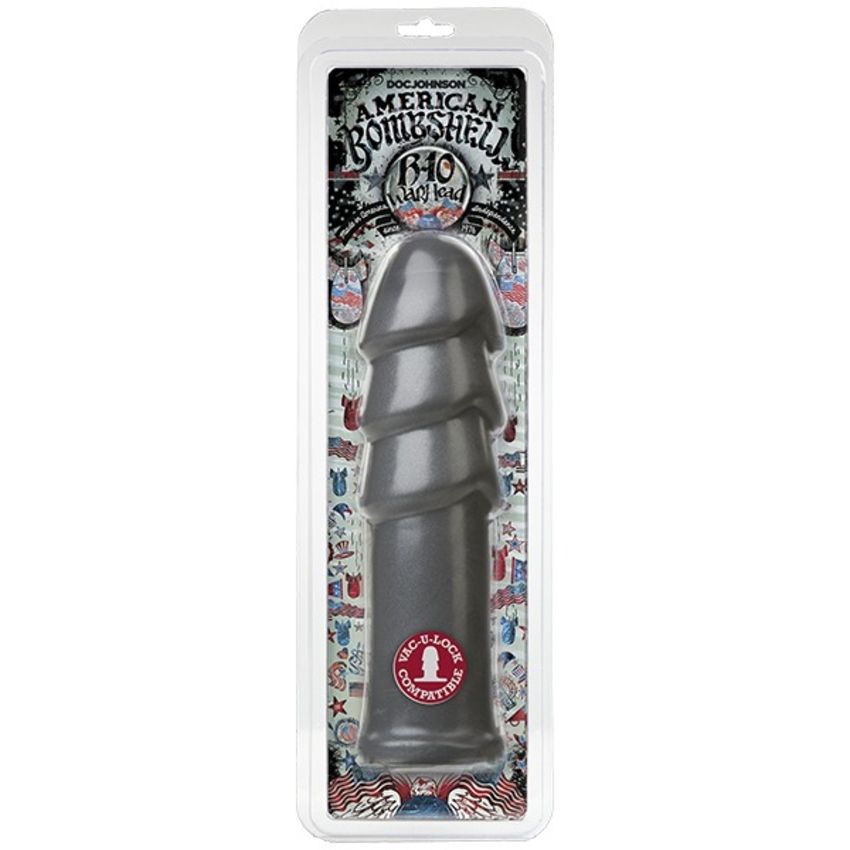 Doc Johnson - Amerikaanse Bombshell B-10 Warhead - Grijs foto 2