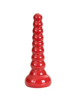 Doc Johnson - Red Boy Butt Plug Red Ringer Anaal Dildo - Rood