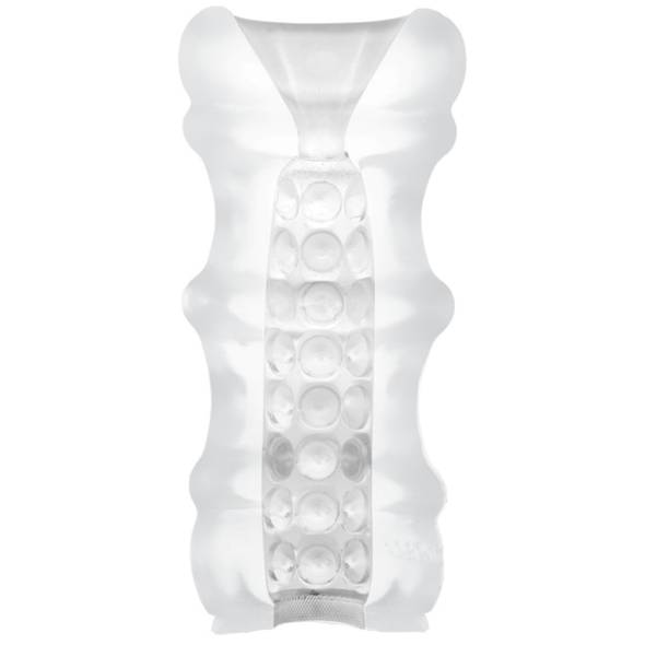 Doc Johnson - Mood ULTRASKYN Stroker Pleaser Massage Beads - White Doc Johnson - Mood ULTRASKYN Stroker Pleaser Massage Beads - White