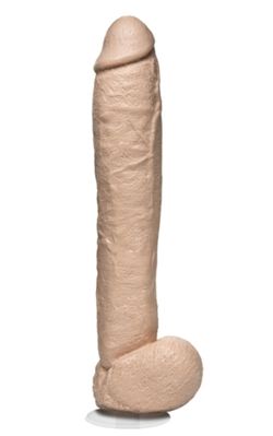 Doc Johnson - Dildo con Ventosa Extraíble Vac-U-Lock - Beige