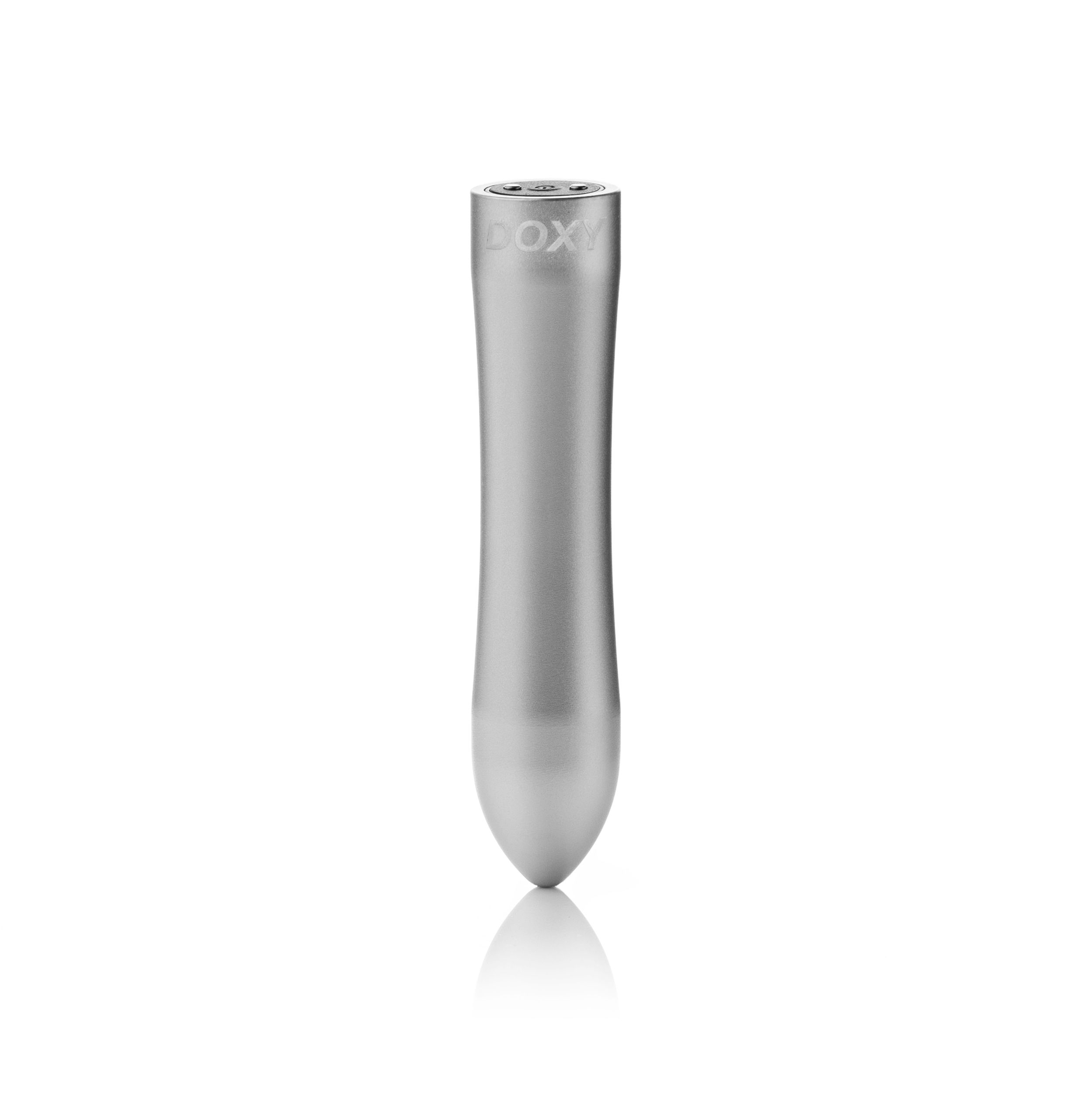 Doxy Aluminium Kugel-Vibrator – Silber