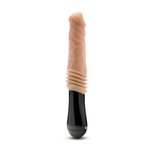 Dr. Skin Silicone - Dr. Knight - Stotende en Vibrerende Dildo - Beige