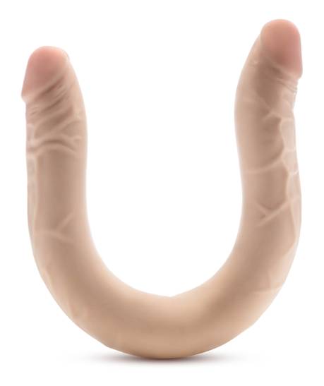 Dr Skin - Dr. Skin Plus 16.5” Posable Double Dong Beige