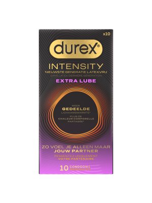 Durex - Intensity Condooms Extra Lube - 10 Stuks