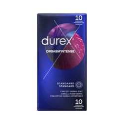 Préservatifs Durex Orgasm Intense - 10 pièces