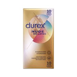 Durex Nude No Latex - 10 Piezas