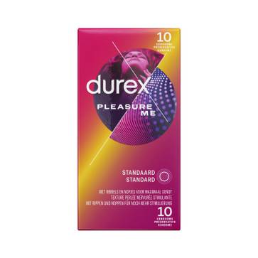 Durex Pleasure Me Condoms - 10 Condoms Durex Pleasure Me Condoms - 10 Condoms
