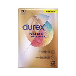 Durex Nude No Latex - 20 Piezas