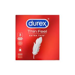 Preservativos Thin Feel ultra finos de Durex - 3 unidades