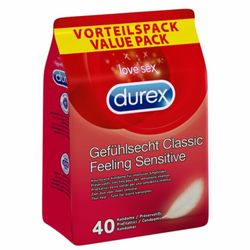 Durex Feeling Sensitive Value Pack - 40 pieces