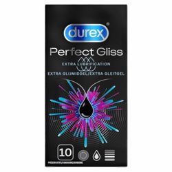 Preservativos Durex Perfect Gliss - 10 unidades