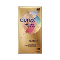Condones Durex Nude - 10 unidades